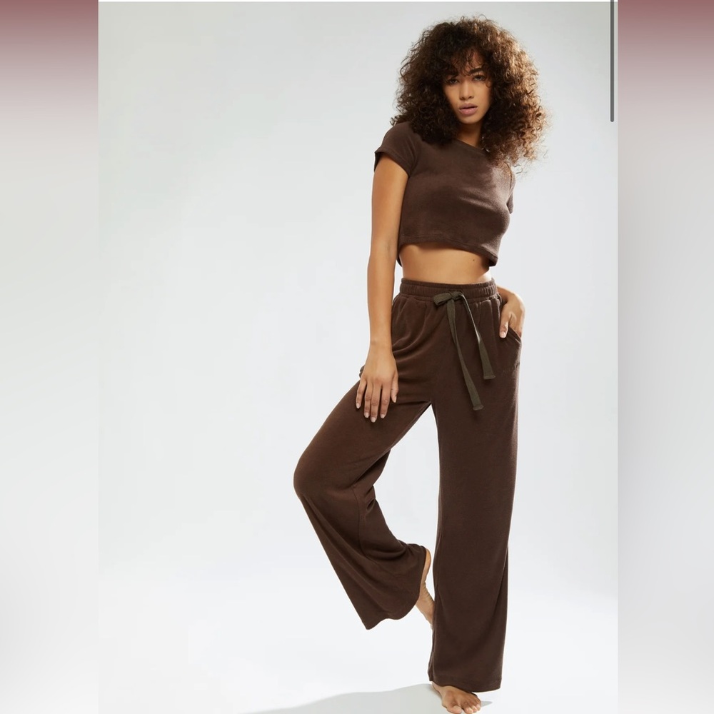 Myra Swim Sawar Pant Chocolate